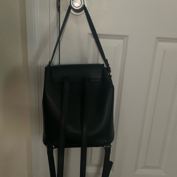 Zara Black Backpack with Strap - Picture 3 of 4
